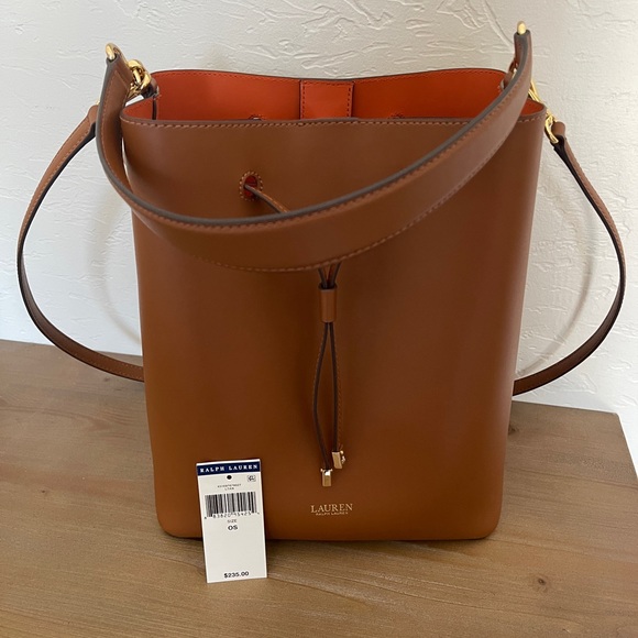Lauren Ralph Lauren Bags Ralph Lauren Leather Dryden Drawstring